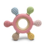 Silicone and Beech Teether RUDDER